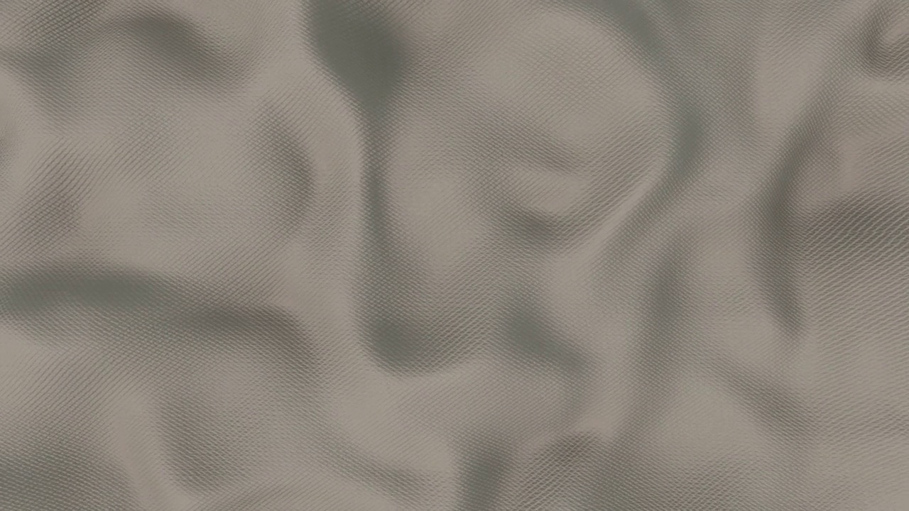 波浪织物可循环抽象灰色背景视频下载