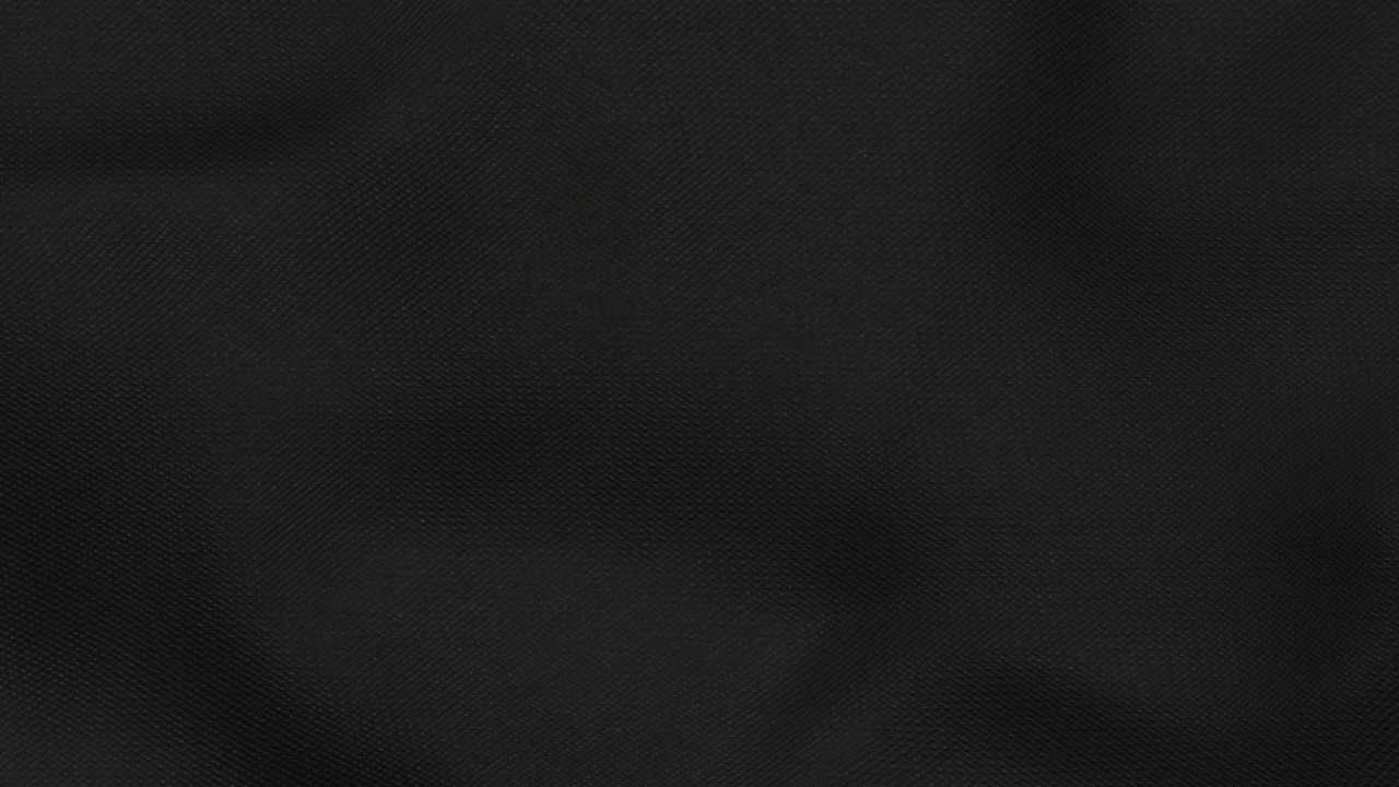 波浪织物可循环抽象黑色背景视频素材