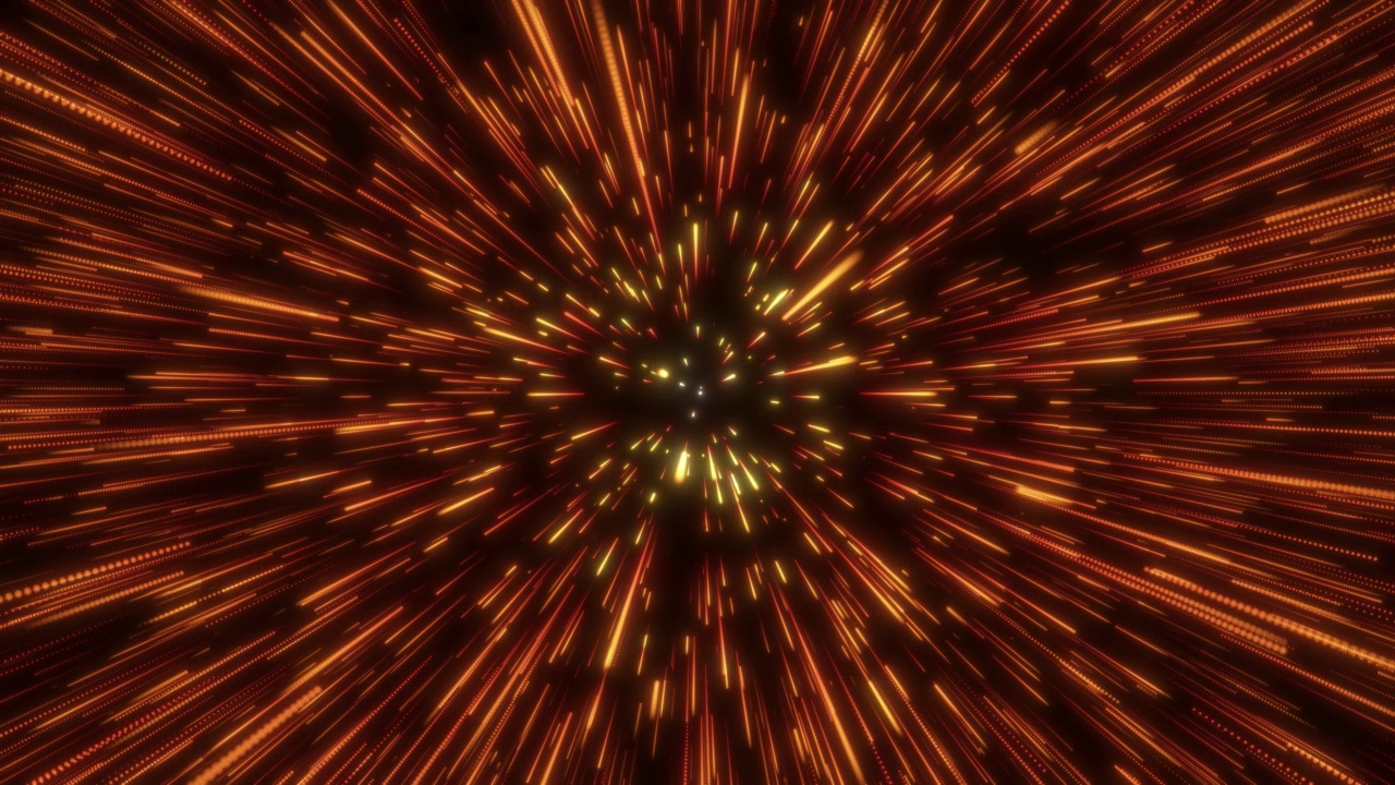 发光粒子爆炸的球体视频素材