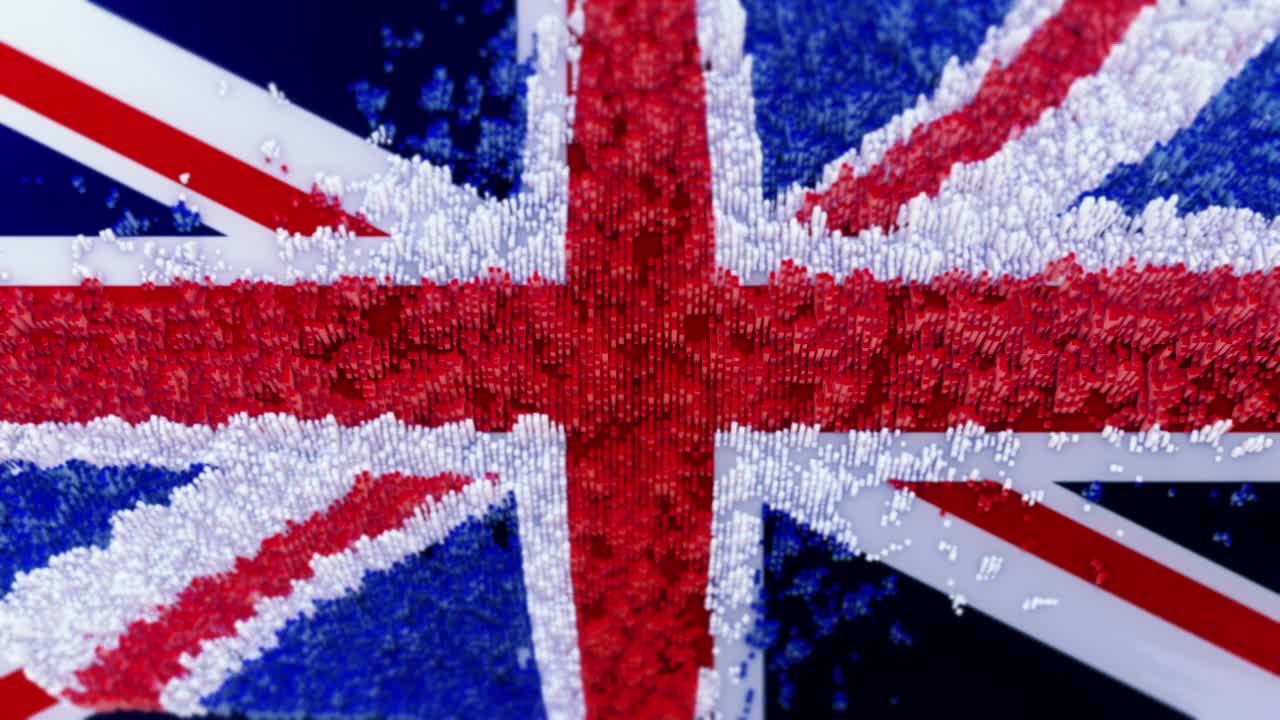 英国国旗视频下载