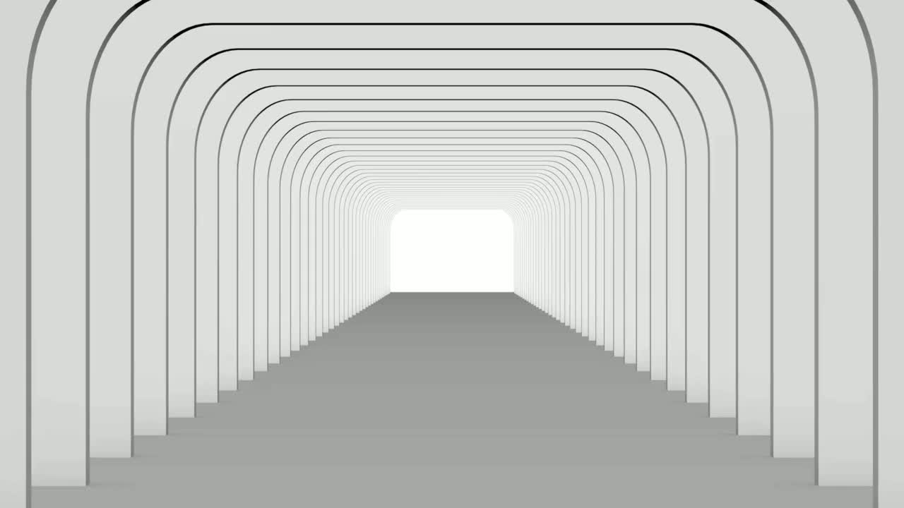 隧道入口视频素材