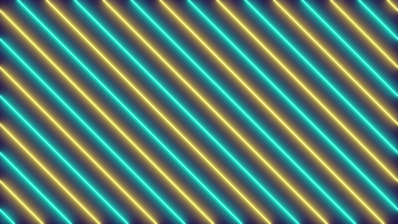 霓虹发光条纹线抽象的背景视频素材