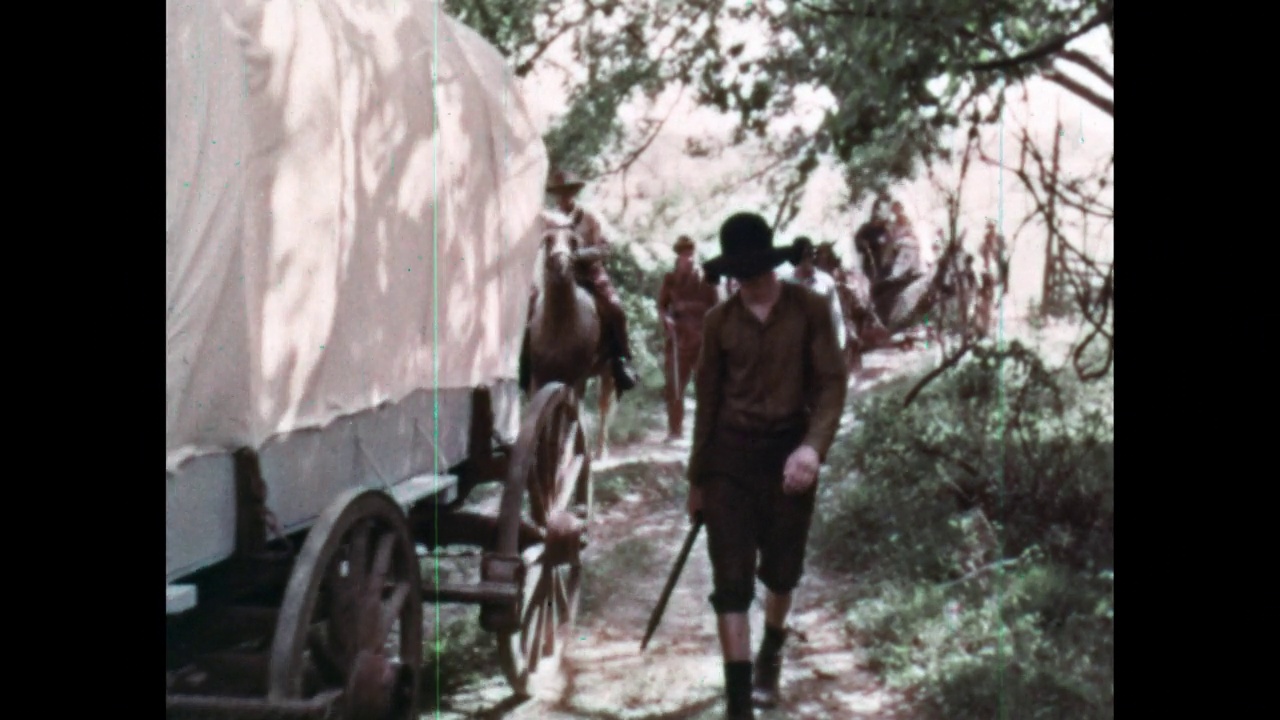 西进运动二——密西西比河谷的定居——28篇中的第10部分。展示了密西西比山谷在19世纪早期的快速转变和特殊的技能和工艺，通过戏剧化的生活，农民，平船夫，商人，和视频素材