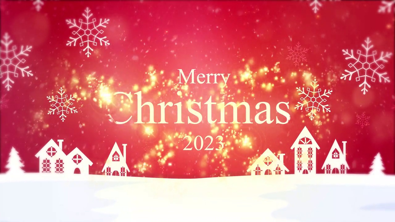 圣诞快乐和新年快乐的概念。动画贺卡股票视频
2022年，4K分辨率，动画-移动图像，背景视频下载