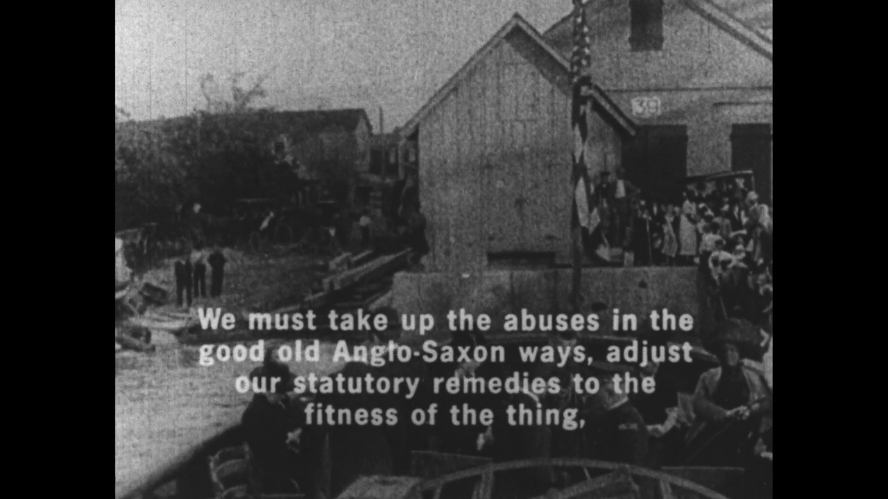 进步时代:改革在美国的作用——40篇中的第33篇。描述了1890年至1915年的岁月，以及他们如何标志着这段美国历史上的巨大动荡和暴力。破产的农民，贫民窟，恶劣的工作环境，不人道的气视频下载