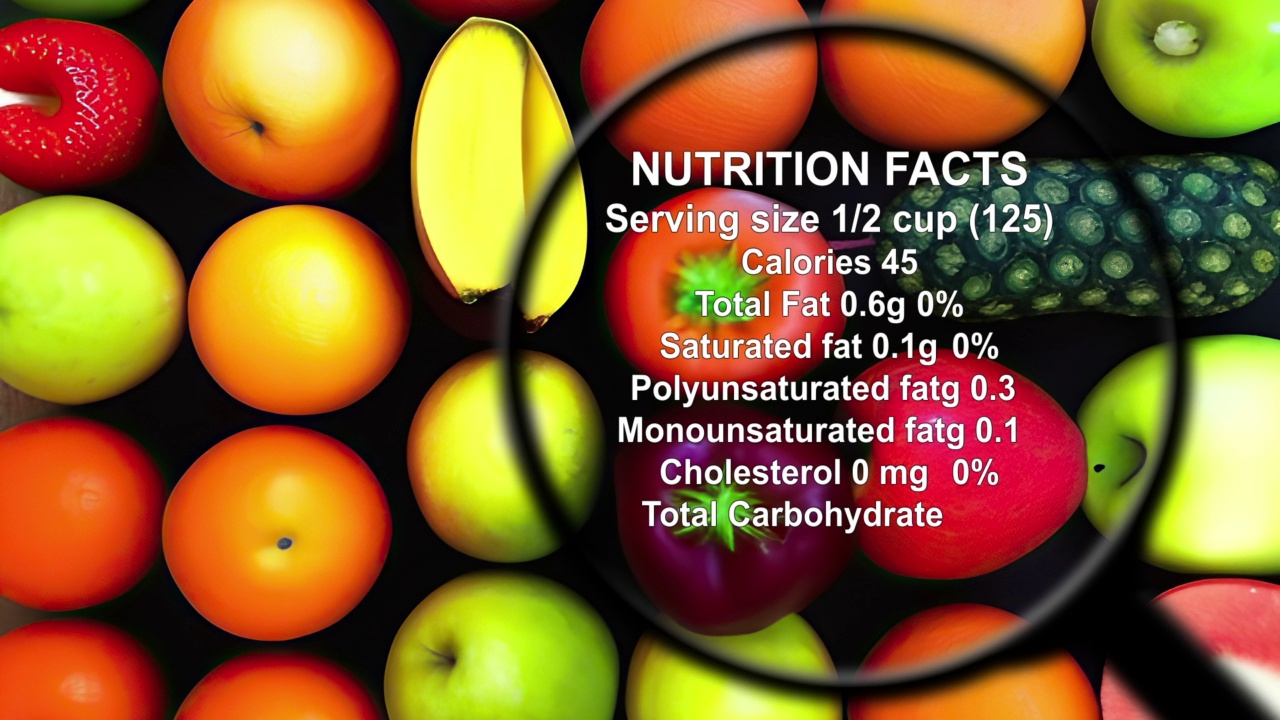 各种水果和蔬菜的营养成分视频下载