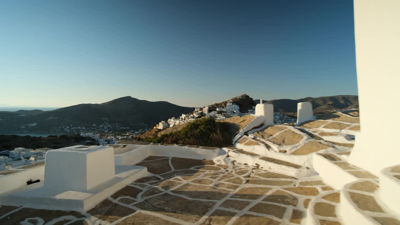 神奇的希腊群岛视频素材