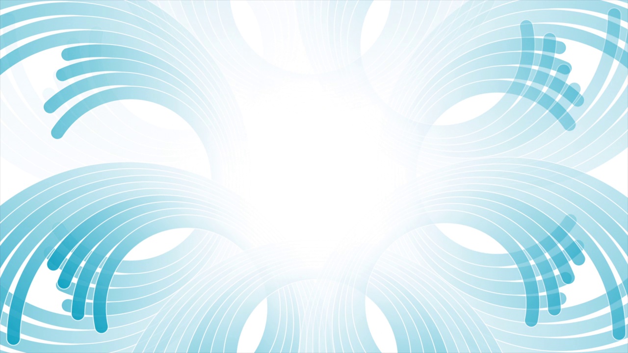 蓝白抽象的最小几何图案运动设计视频素材
