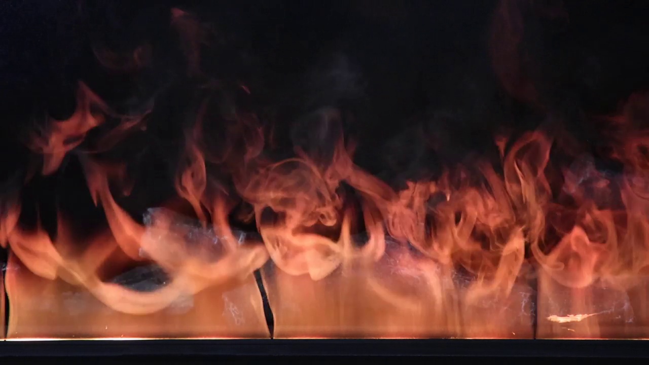 热气腾腾的火焰效果视频素材