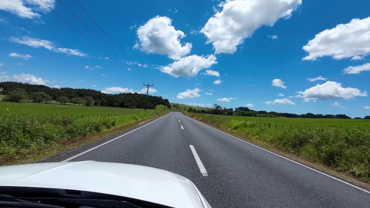 新西兰乡村自驾游视频素材