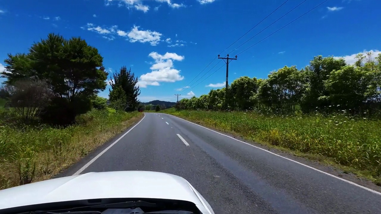 新西兰乡村自驾游视频素材