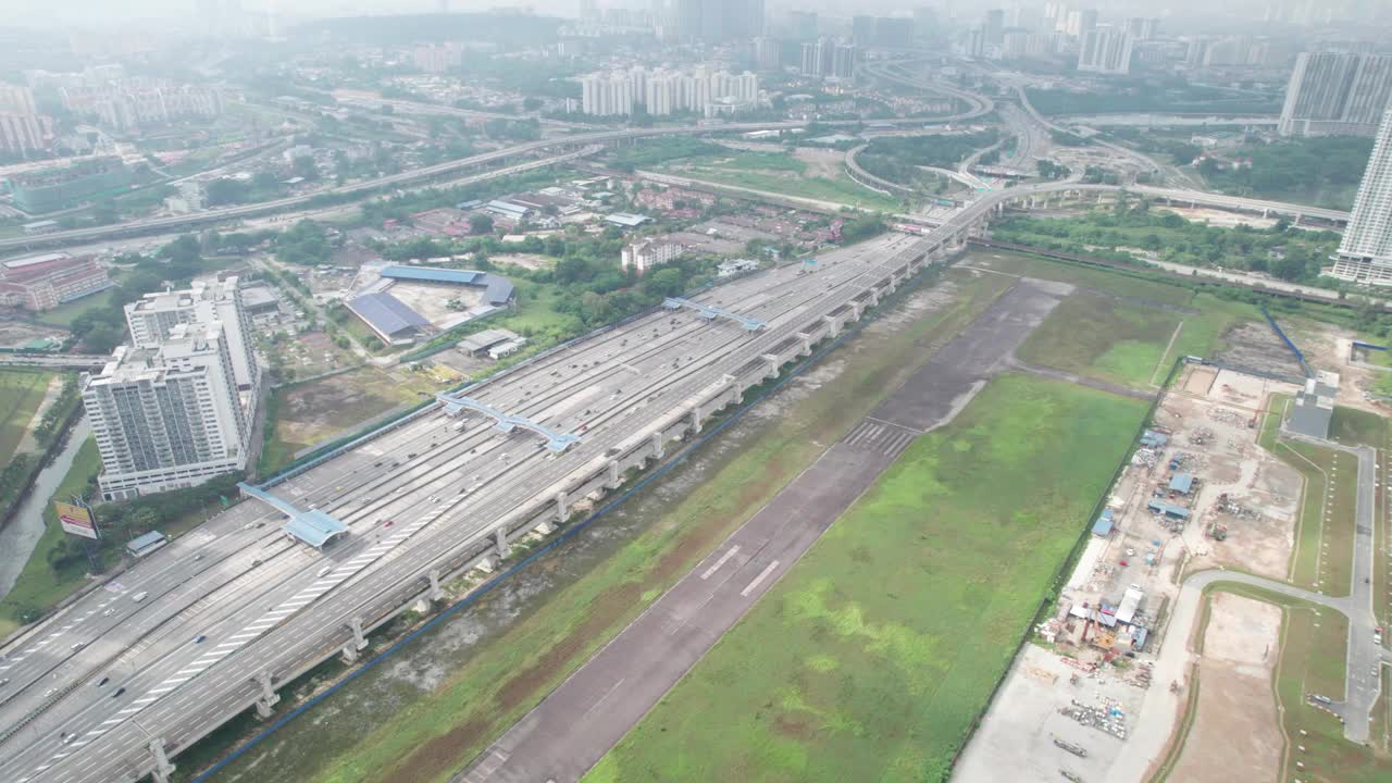 吉隆坡市的无人机画面视频下载