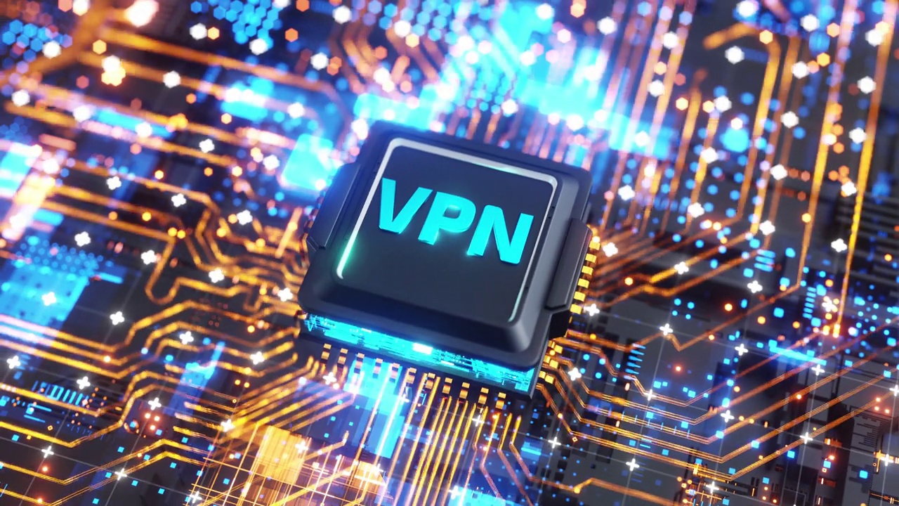 VPN网络安全互联网隐私加密的概念视频下载