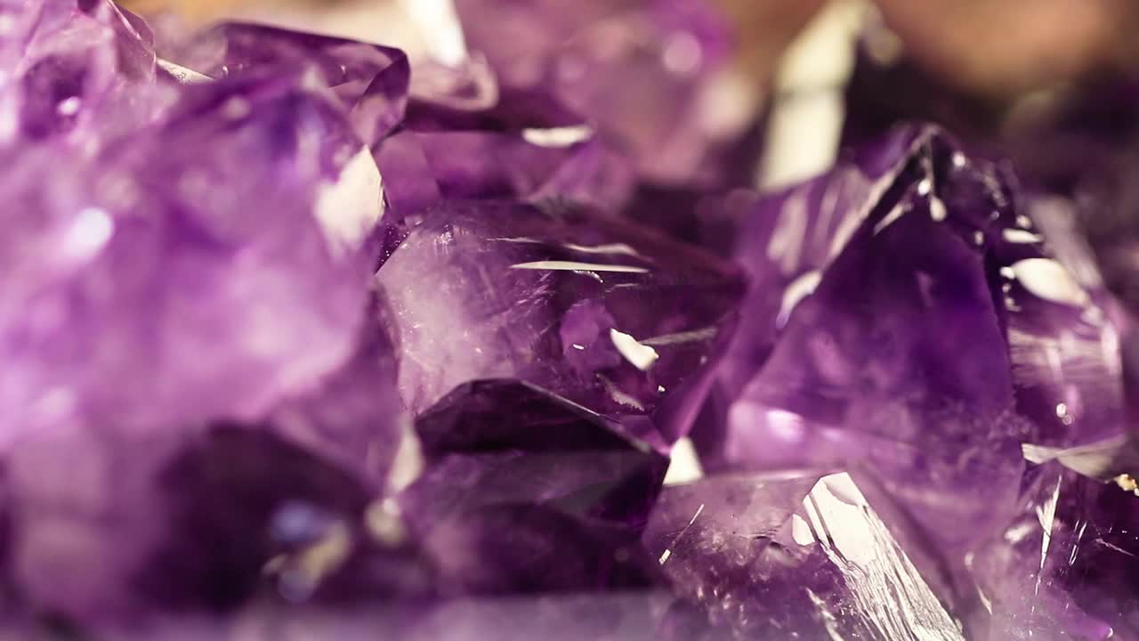 紫水晶石英高清视频下载