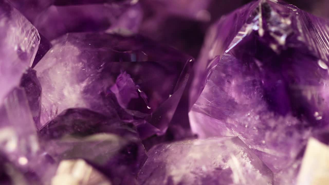 紫水晶石英高清视频下载