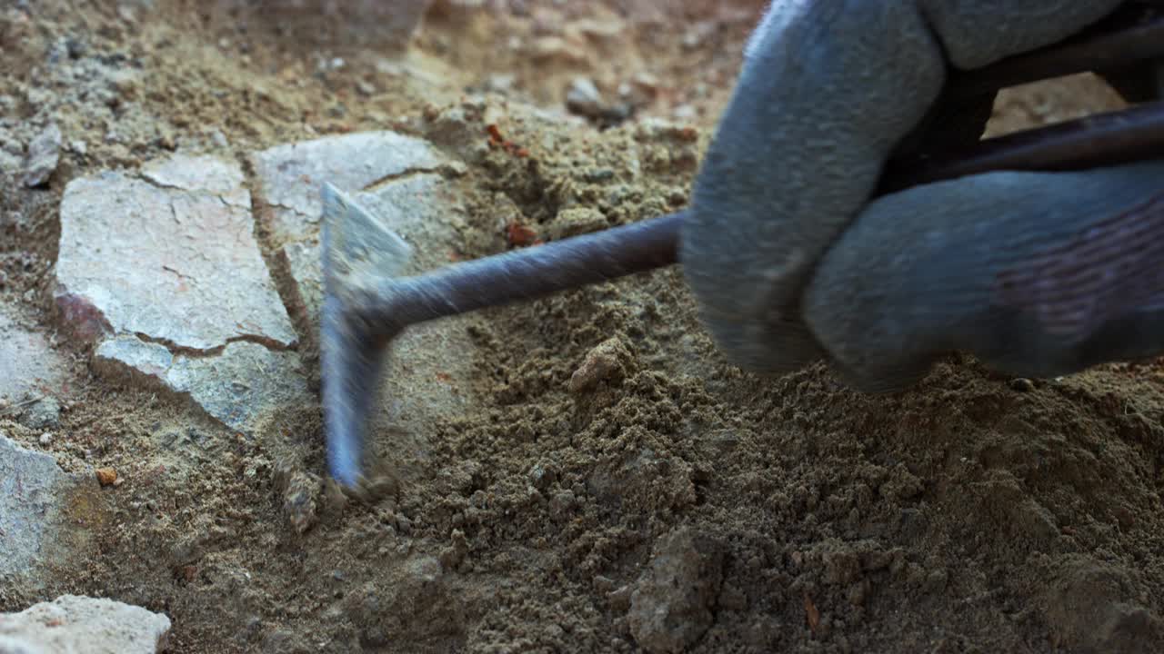 考古发掘视频素材