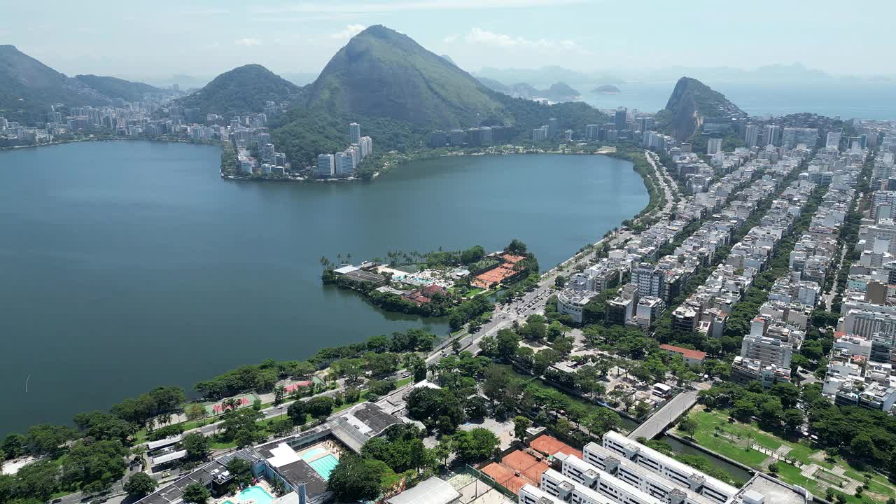 里约热内卢巴西里约热内卢。夏季旅游胜地。视频素材