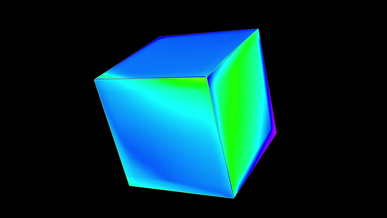 立方体4K循环视频下载
