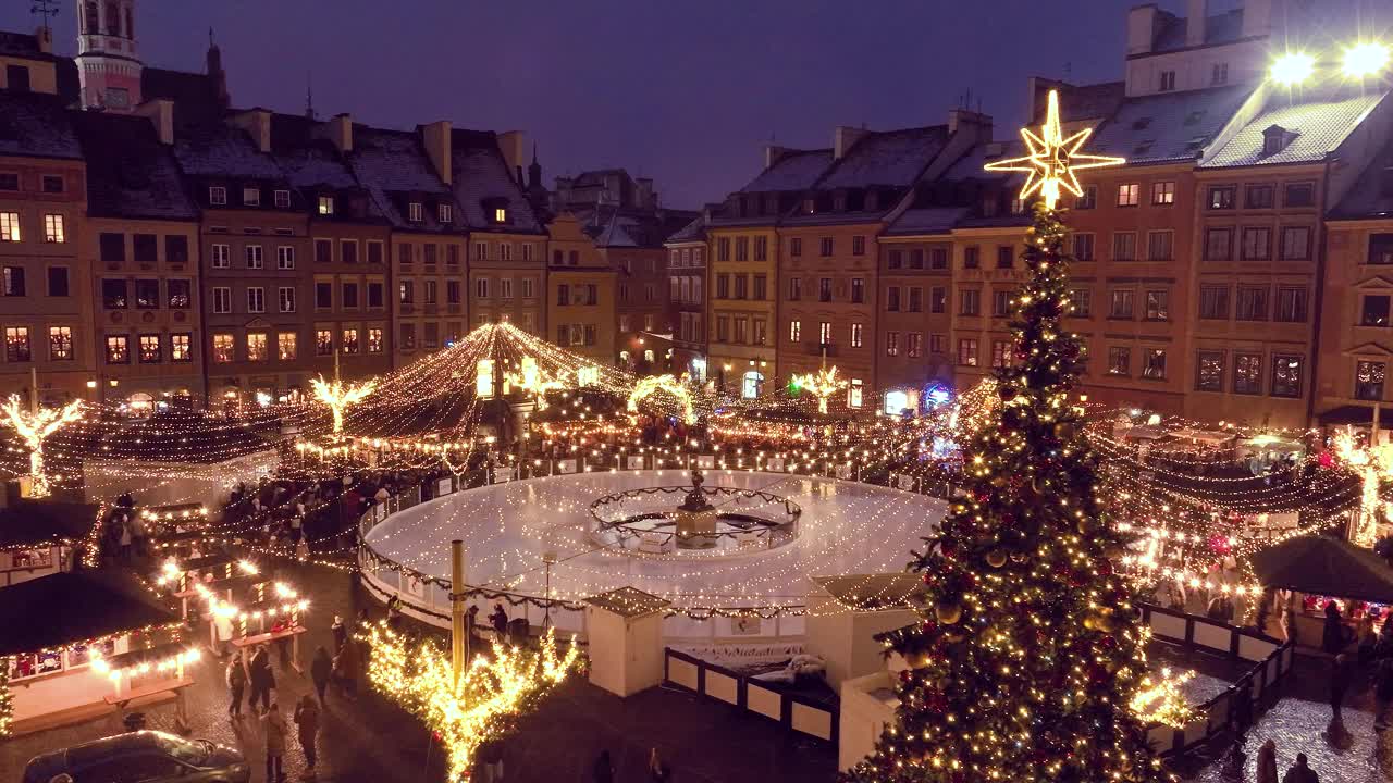 华沙的圣诞节视频下载
