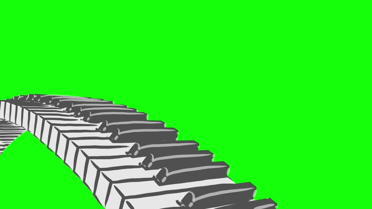 钢琴曲线环风格的格局E视频下载