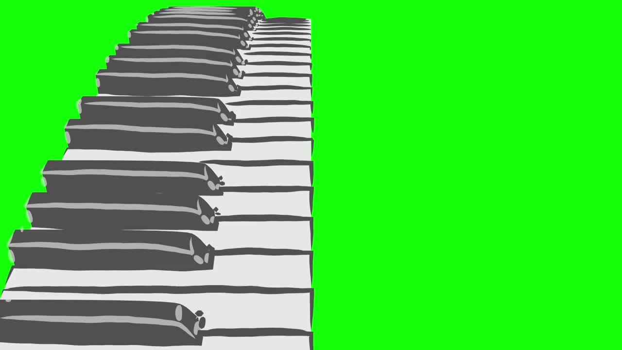 钢琴曲线环风格图案G视频下载