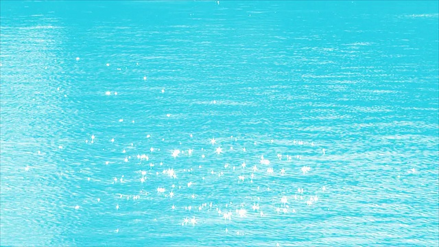 水中的阳光，高清视频素材
