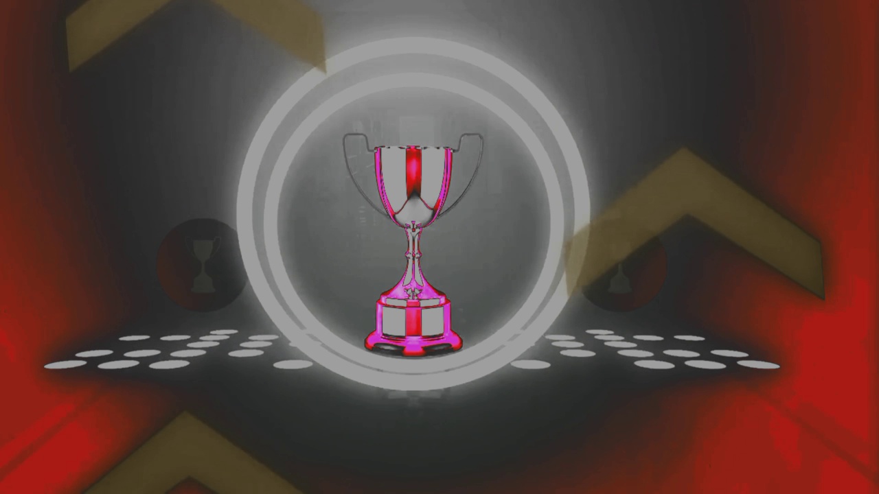 红白奖杯动画循环视频下载