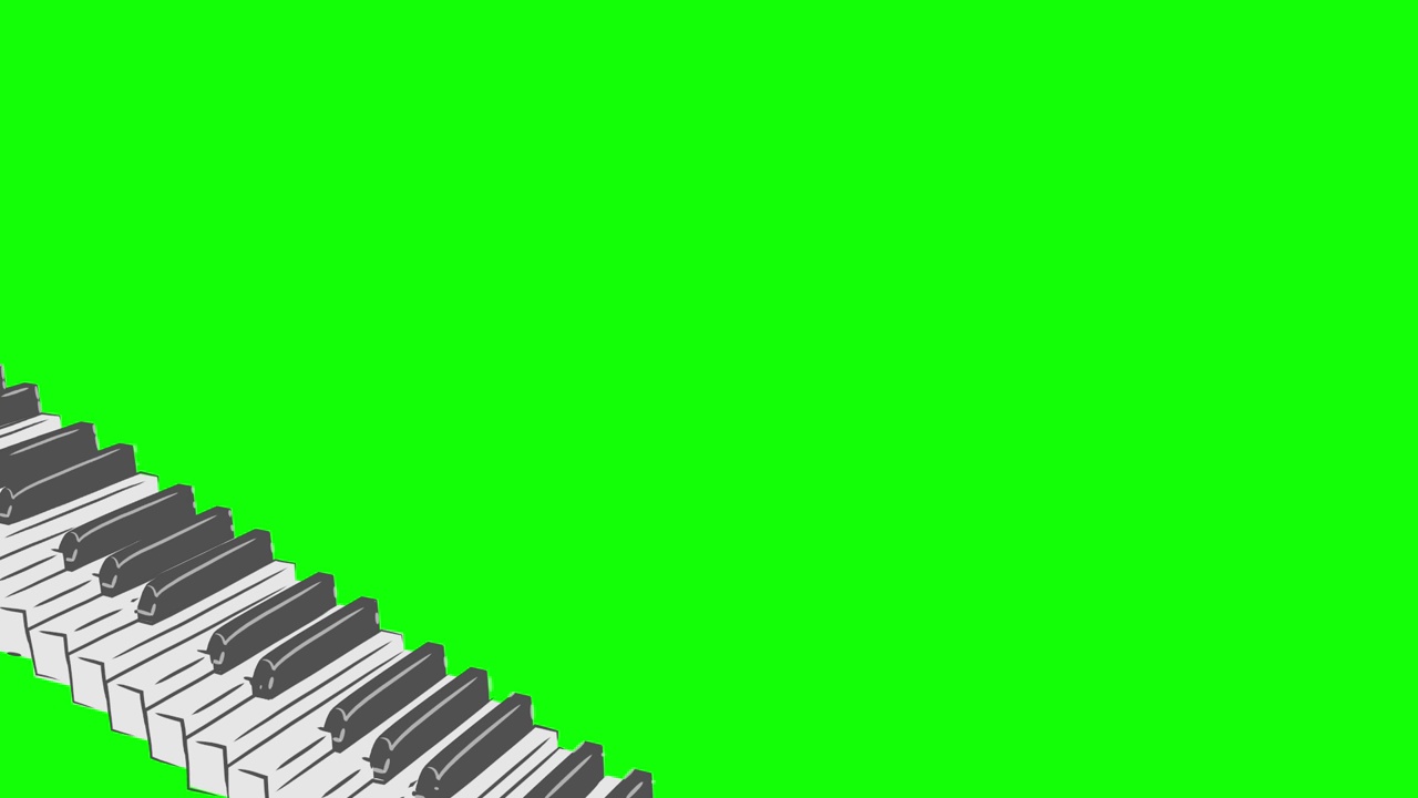 钢琴楼梯环风格模式B视频下载