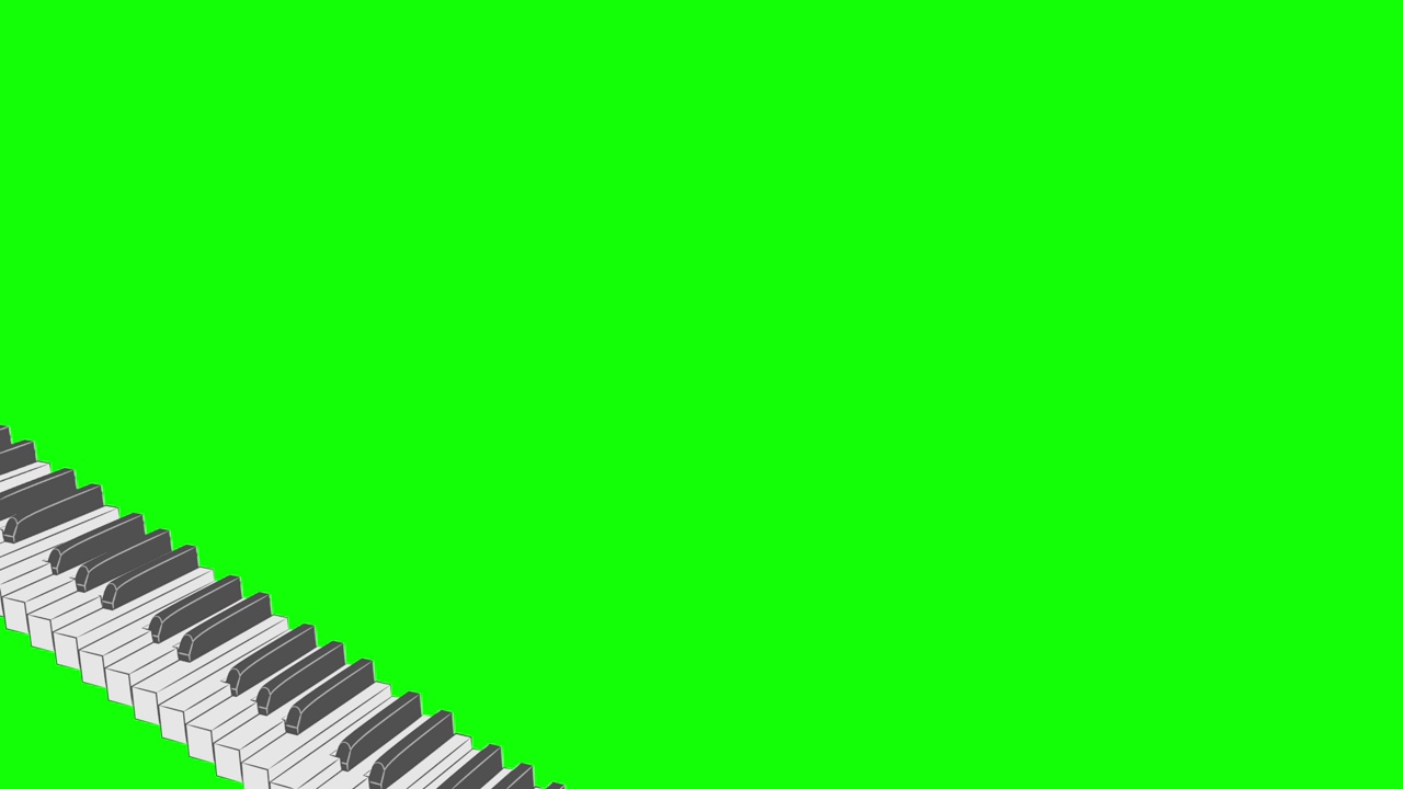 钢琴楼梯循环单调模式C视频下载
