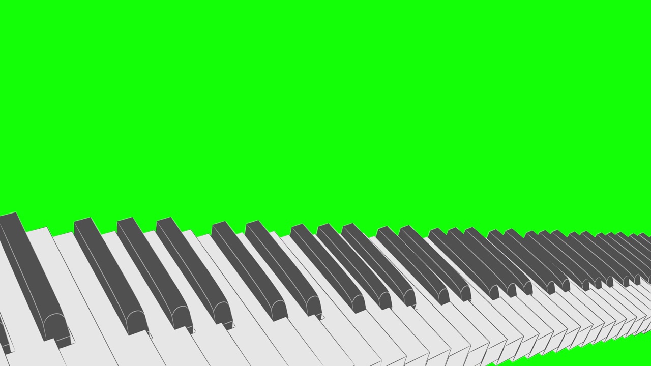 钢琴楼梯循环单调模式F视频下载
