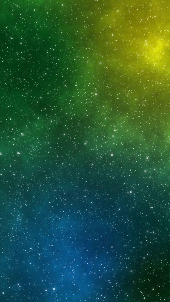 宇宙中彩色星系的CG图像。可循环运动4k人像背景。视频素材
