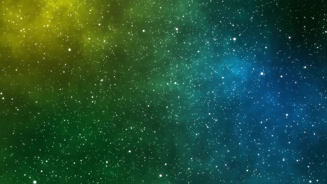 循环背景宇宙空间图像变化的颜色在60帧/秒视频素材
