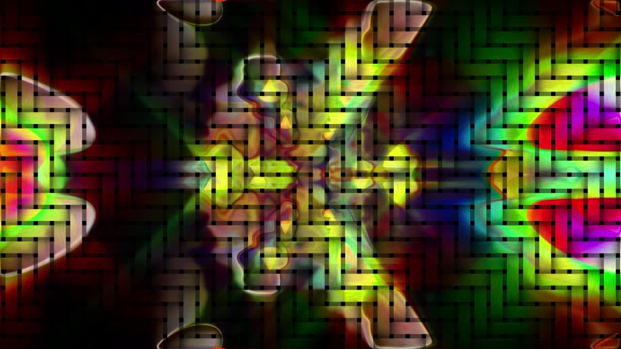 动态几何网格设计数字渲染视频素材