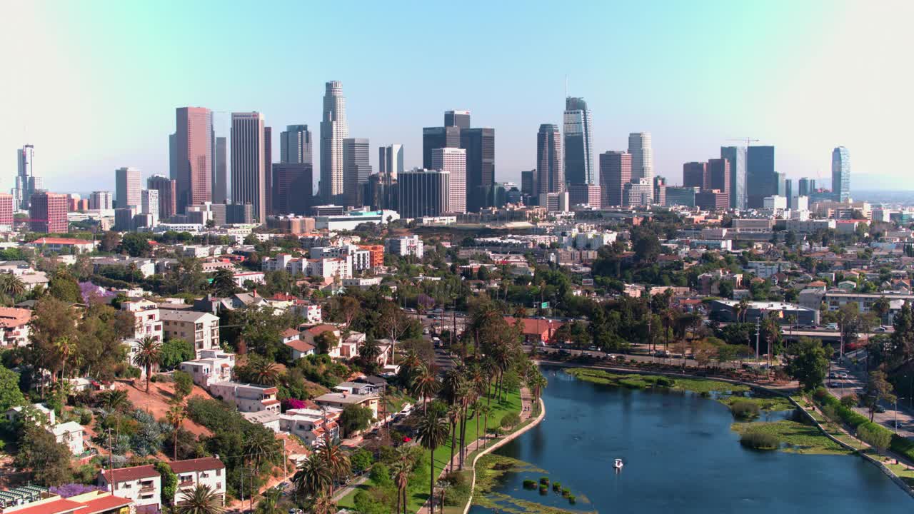 洛杉矶俯视图图片