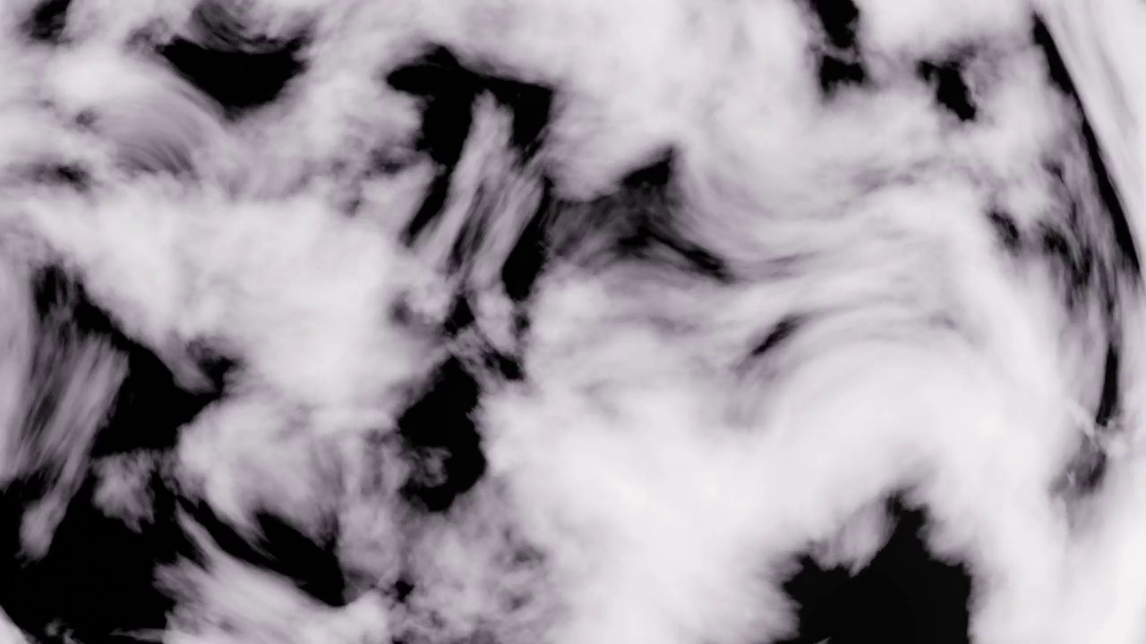 动画背景显示了通过3D渲染创建的无缝和连续的抽象烟雾循环视频素材