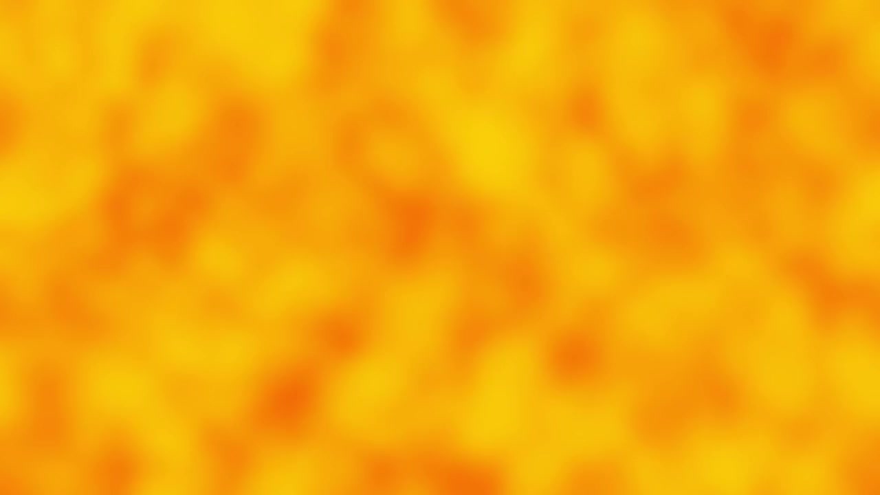 橙色移动熔岩或太阳表面动画视频下载