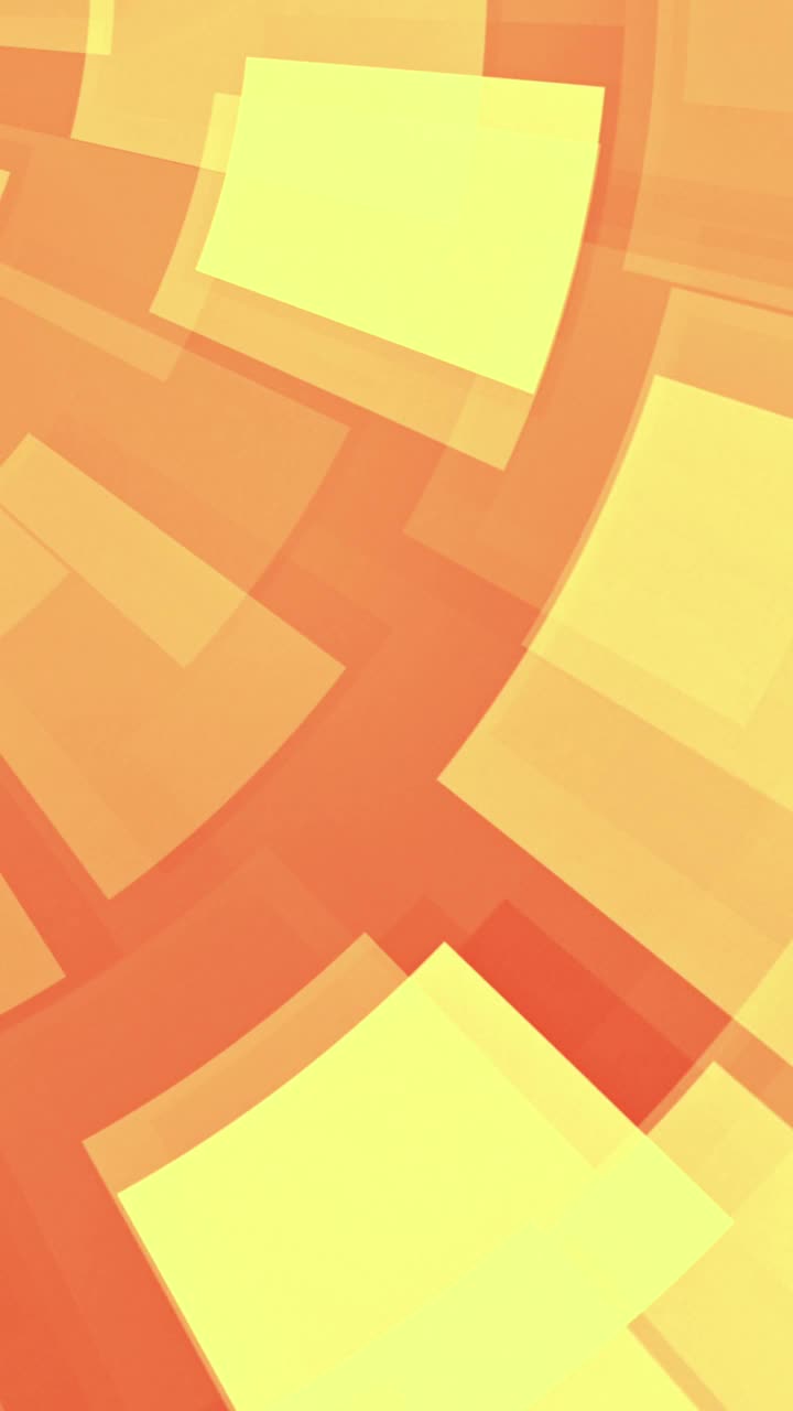抽象光滑有光泽的橙色回归抽象运动背景。无缝loopable视频下载