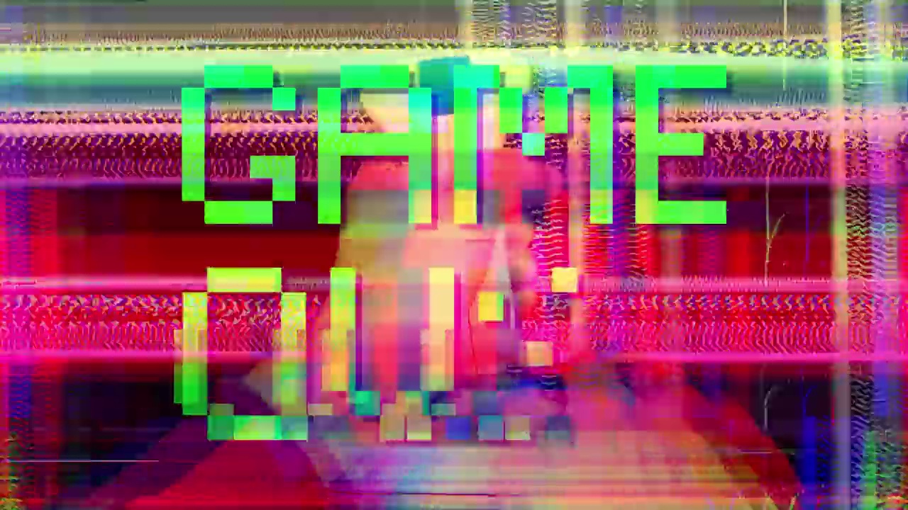游戏超过电脑游戏街机游戏复古视频素材