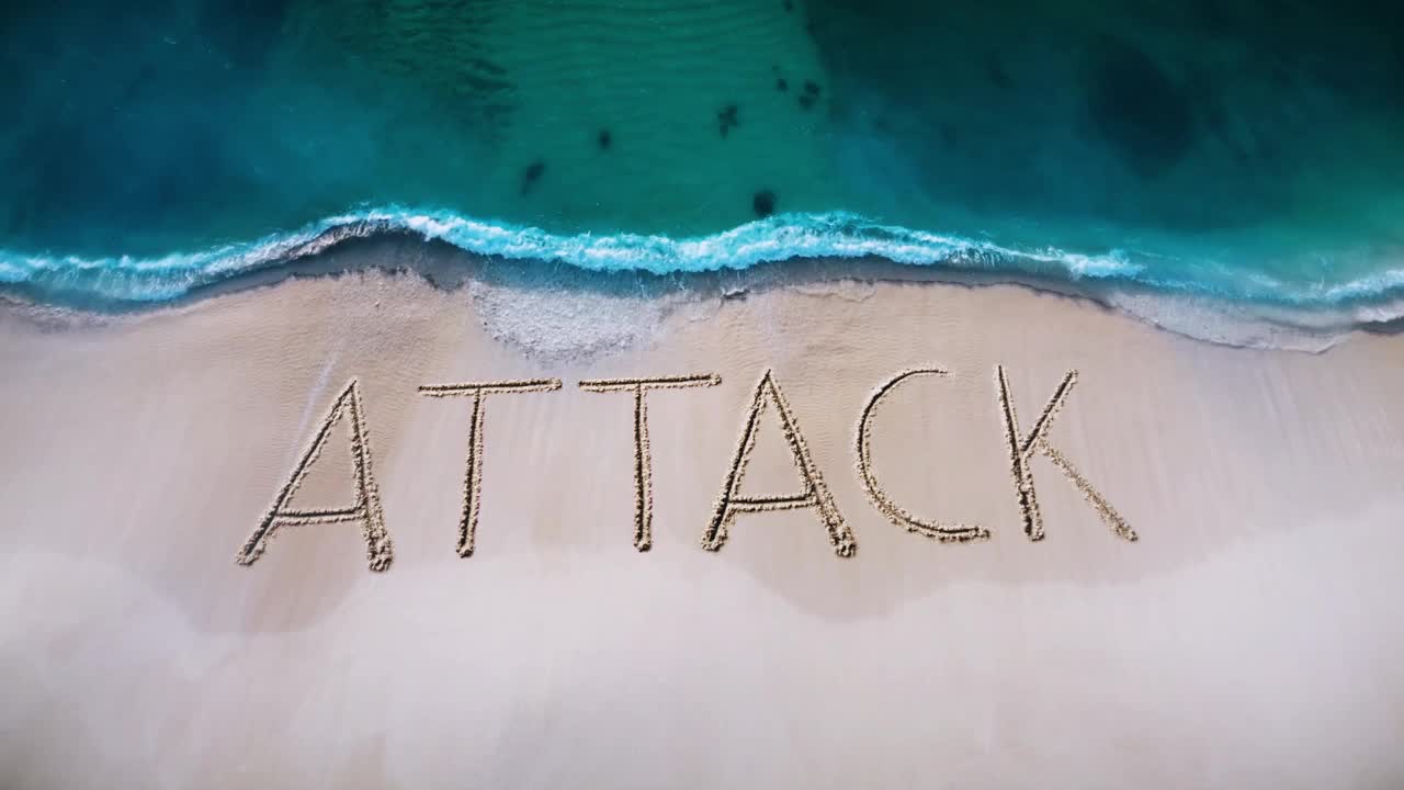 进攻/防御写在沙滩上视频下载