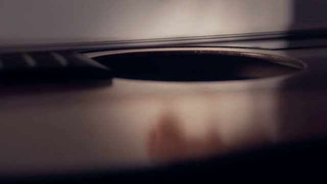 吉他弦视频素材