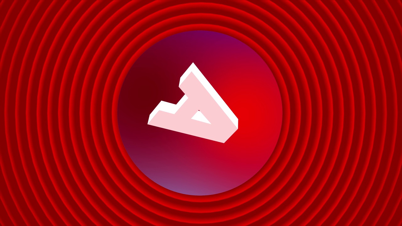 字母后期logo A动画视频下载