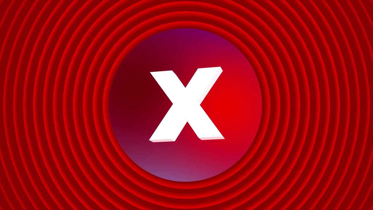 字母后期logo X动画视频下载