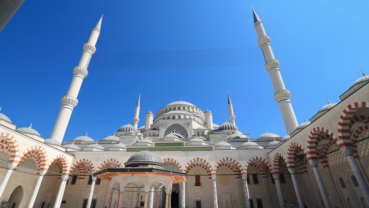 伊斯坦布尔的卡姆里克大清真寺视频下载