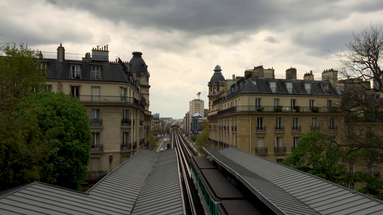 巴黎市景视频下载