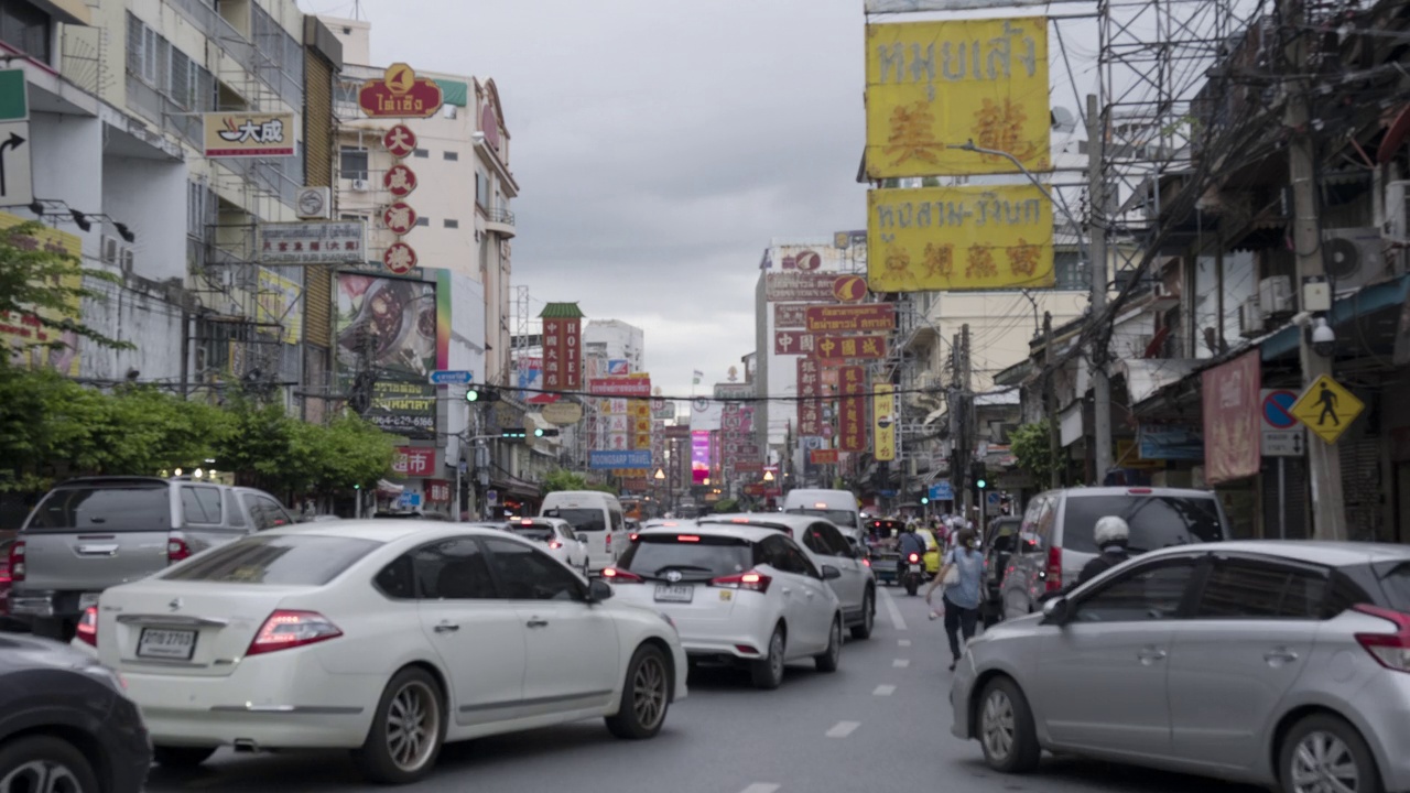 延时泰国唐人街视频下载