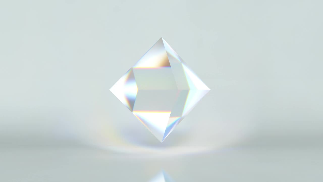 玻璃钻石视频素材