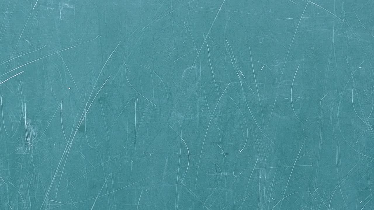 绿黑板，手写数学视频素材