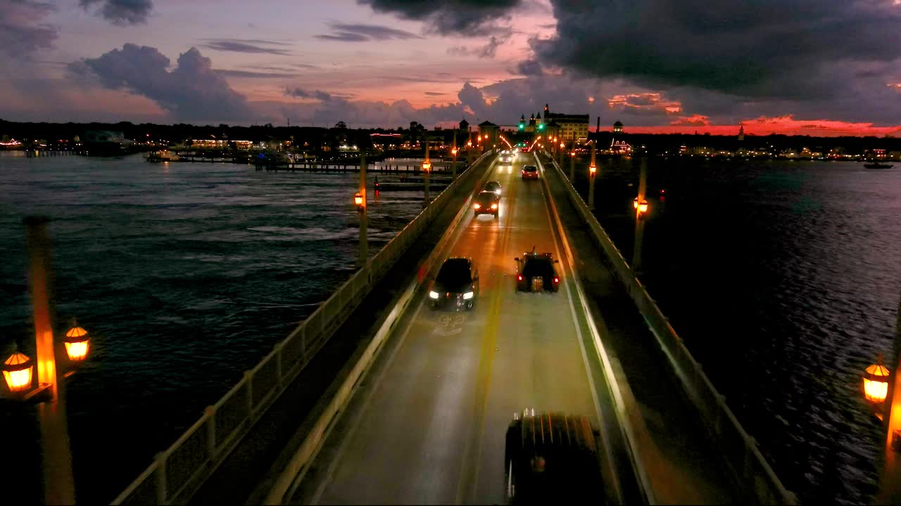 圣奥古斯丁FL狮子桥Eve低Alt 2空中视频下载