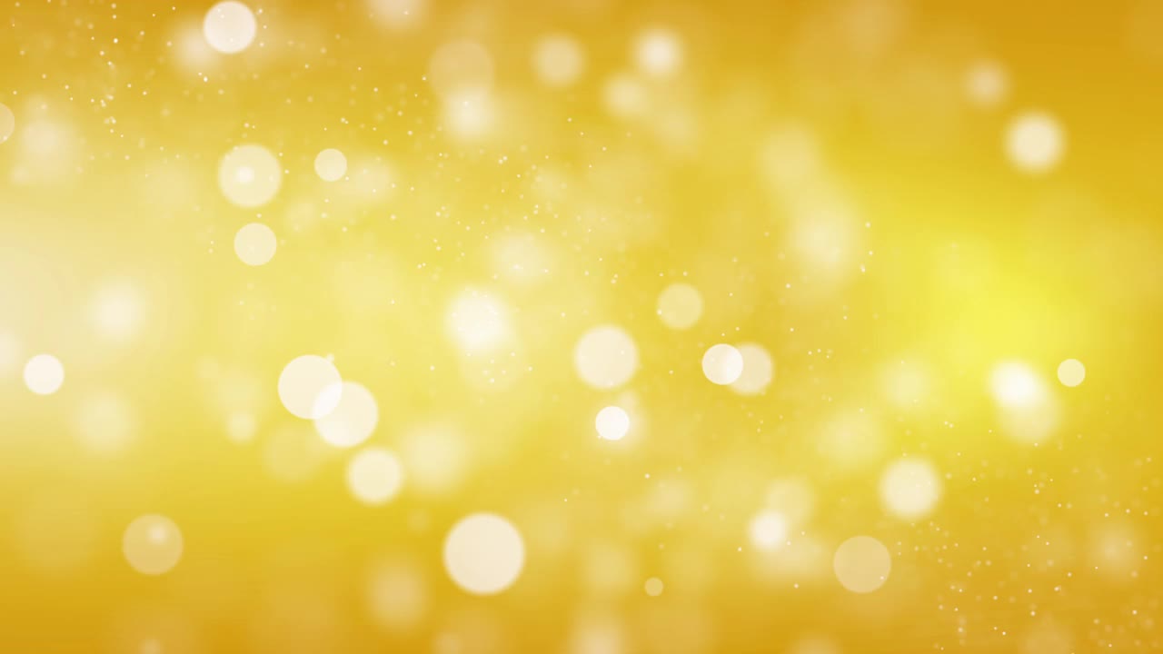 金色的颗粒闪亮的星星尘埃散景闪烁与闪耀奖抽象的背景。视频下载