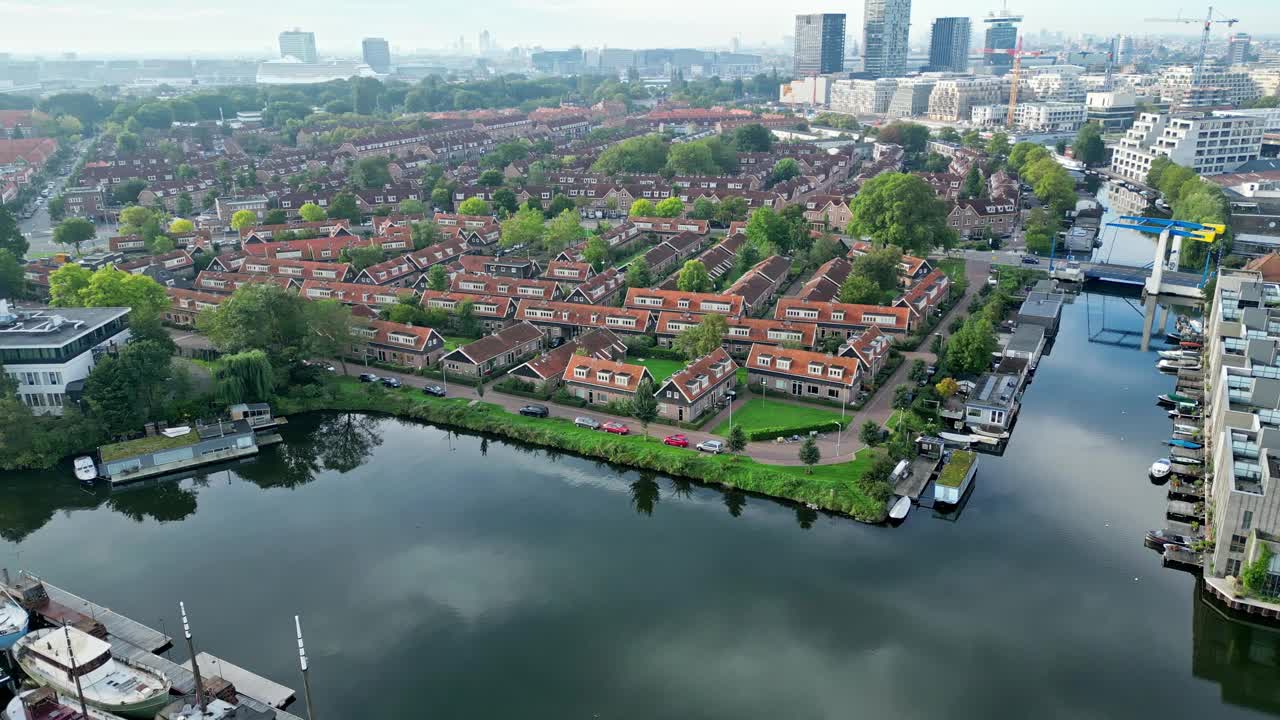 阿姆斯特丹北区。视频下载